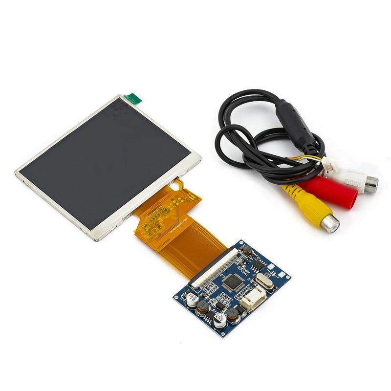 BAITHNA TFT LCD Display RGB LCD Display Module Kit Monitor Screen for Car AV Digital Photo Frame Multi-Function Car-Styling (3.5 inch Screen) - Image 1
